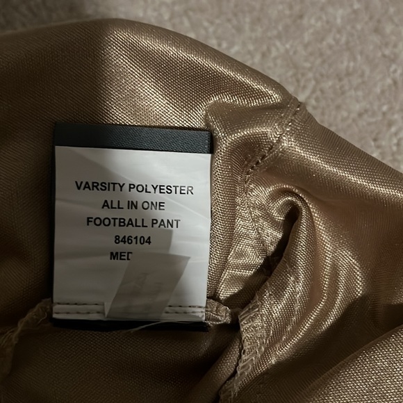 Schutt Varsity Poly Knit All-In-One Football Pants M wore once - Picture 5 of 5